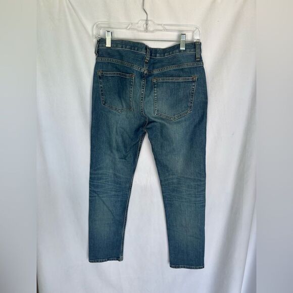 EVERLANE Skinny Jeans Medium Wash size 25 Regular - Picture 3 of 6